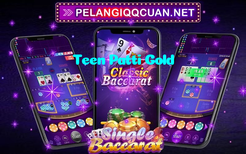 Teen Patti Gold casino presented on mobile device in Pakistan with slots and live games